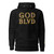 GOD BLVD - Embroidered Logo - Black Premium Hoodie (Purple/Gold)