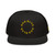 GOD BLVD - Miracircle - Black Snapback Hat - Gold Embroidered