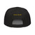 GOD BLVD - Miracircle - Black Snapback Hat - Gold Embroidered