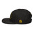 GOD BLVD - Miracircle - Black Snapback Hat - Gold Embroidered