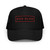 GOD BLVD - Black Foam Trucker Hat - Black/Red Sign