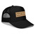 GOD BLVD - Black Foam Trucker Hat - Old Gold/White Sign