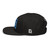 GOD BLVD - OG Logo - Black Snapback Hat - Blue/White Embroidered