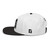 GOD BLVD - OG Logo - White Black Snapback Hat - Black/White Embroidered