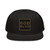 GOD BLVD - OG Logo - Black Snapback Hat - Black/Old Gold Embroidered