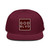 GOD BLVD - OG Logo - Maroon Snapback Hat - Maroon/White Embroidered