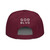 GOD BLVD - OG Logo - Maroon Snapback Hat - Maroon/White Embroidered