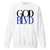 GOD BLVD - Secondary Logo - Black/Blue Print - Premium Sweatshirt