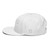 GOD BLVD - OG Logo - White Snapback - White Embroidered (Grey Under Visor)