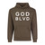 GOD BLVD - Brown Heavy Hooded Pullover - OG Logo - Front Print