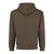 GOD BLVD - Brown Heavy Hooded Pullover - Minimal - Front Print
