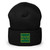 GOD BLVD - OG Logo - Cuffed Beanie - KellyGreen/Gold