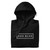 GOD BLVD - Mid Black Embroidered Sign - Black Premium Hoodie