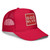 GOD BLVD - OG Logo Square - Red Foam Trucker Hat - Red