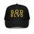 GOD BLVD - Where Victory is Certain - Black Foam Trucker Hat - Gold/White