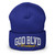 GOD BLVD - Worldwide - Blue Cuffed Beanie - White/Gold GOD BLVD - Worldwide - Blue Cuffed Beanie - White/Gold