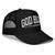 GOD BLVD - Worldwide - Black Foam Trucker Hat - White/Grey