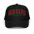 GOD BLVD - Worldwide - Black Foam Trucker Hat - Red/Green 