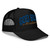 GOD BLVD - Worldwide - Black Foam Trucker Hat - Blue/Old Gold