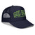 GOD BLVD - Worldwide - Navy Foam Trucker Hat - Kiwi Green