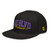 GOD BLVD - Worldwide - Black Snapback Hat - Purple/Gold