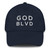 GOD Boulevard - ABB Strapback Dad Hat (White Design)