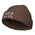 GOD BLVD - Worldwide - Brown Fisherman Beanie - White Embroidered GOD BLVD - Worldwide - Brown Fisherman Beanie - White Embroidered