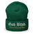 GOD BLVD - Sinner Saved by Grace -  Spruce Green Cuffed Beanie - White/Old Gold GOD BLVD - Sinner Saved by Grace -  Spruce Green Cuffed Beanie - White/Old Gold