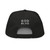 GOD BLVD - God is the Realest - Black Flat Bill Cap - White Embroidered