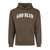 GOD BLVD - All Capital - Brown Heavy Hooded Pullover - White Print