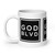 GOD BLVD - Black OG Logo Sign - 20 oz White Glossy Mug GOD BLVD - Black OG Logo Sign - 20 oz White Glossy Mug