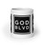 GOD BLVD - Black OG Logo Sign - 20 oz White Glossy Mug GOD BLVD - Black OG Logo Sign - 20 oz White Glossy Mug