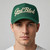 GOD BLVD - Script Logo  - Snapback (Green/Cream)