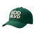 GOD BLVD - OG Logo V2  - Snapback (Green/Cream)