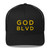 GOD BLVD - Retro Trucker Hats (Yellow Gold)