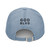 GOD BLVD - Blue Denim Cap with Black Stitch