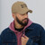 GOD BLVD - Classic Khaki Strapback Dad Hat (Black Stitch)  GOD BLVD - Classic Khaki Strapback Dad Hat (Black Stitch)