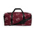 GOD BLVD - All Over Logo Maroon Red Duffle Bag