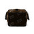 GOD BLVD - All Over Logo Maroon Brown Duffle Bag