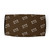 GOD BLVD - All Over Logo Maroon Brown Duffle Bag