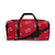 GOD BLVD - All Over Logo Red Duffle Bag