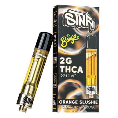 2ml XL Bongo THCa Cartridges - Orange Slushie (S), STNR, Vape, Swin Farms