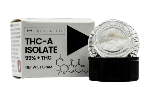 1g THCa Isolate 99.85%, Blacktie, Concentrate, Swin Dispensaries