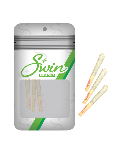 Swin 3pk .5g THCa Diamond Infused Pre-Rolls, Swin, Pre-roll, Swin Dispensaries