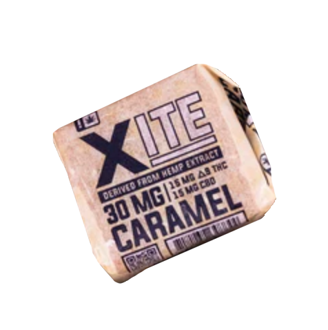 15mg Delta-9 THC Butter Cream Caramel - 30mg pc., Edibles, Xite, Swin Farms