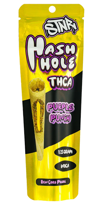 1.25g Hash Hole - THCa Rosin Core Pre-Roll - Purple Punch, STNR, Pre-rolls, Swin Dispensaries 1.25g Hash Hole - THCa Rosin Core Pre-Roll - Purple Punch, STNR, Pre-rolls, Swin Dispensaries