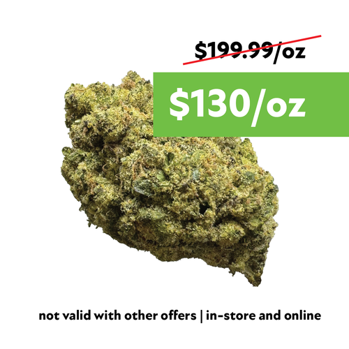 1oz. Swin Farms THCa Flower, Swin Farms, 1oz Deals, 1oz Flower Specials, Swin Dispensaries, Greenhouse, Indoor, Flower
