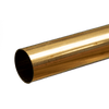 The view of the 5/8" Round Brass Tube has been enlarged for you to see the shape of the tube.