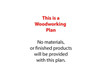 Winfield Collection Adirondack Table Woodworking Plan is a paper plan with instructions.