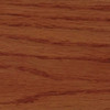 A sample of the brandy Saman stain on oak.